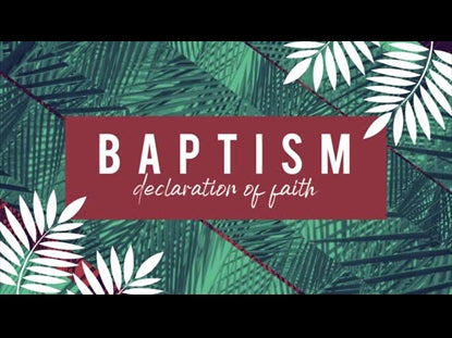 Palm Sunday Baptism Motion Title