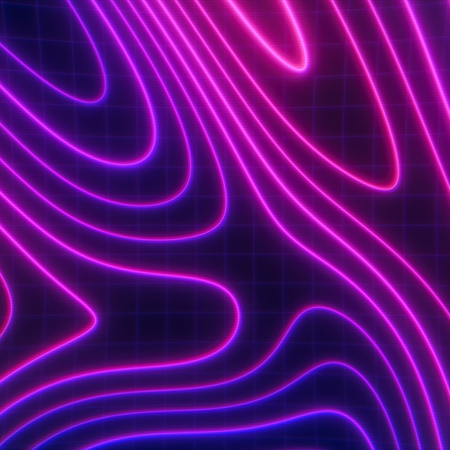 Neon Topo Giving Blank