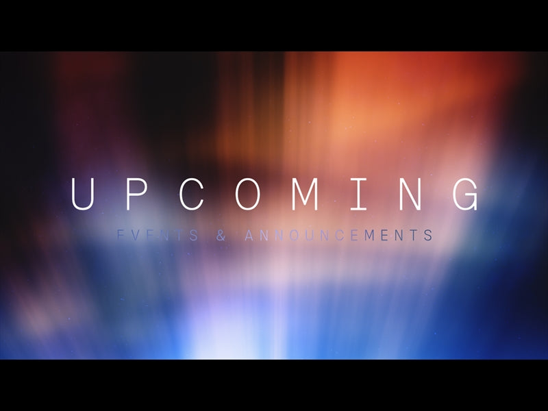 Radiance Upcoming