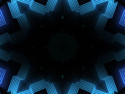 Kaleidoscope Blue