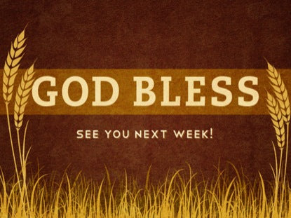 God Bless Wheat Field