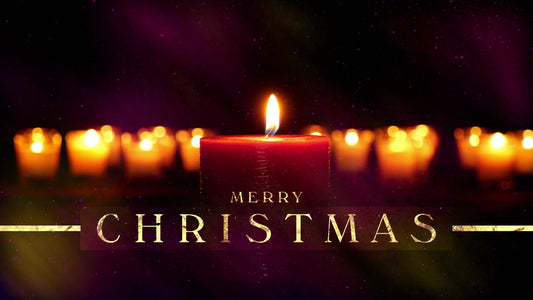 Candlelight Advent Merry Christmas Still