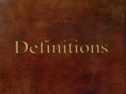 Definitions
