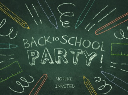 Back To School Party