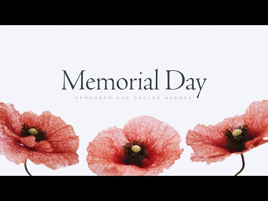 Patriotic Poppies: Memorial Day