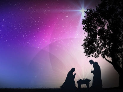 Mary Joseph And Manger