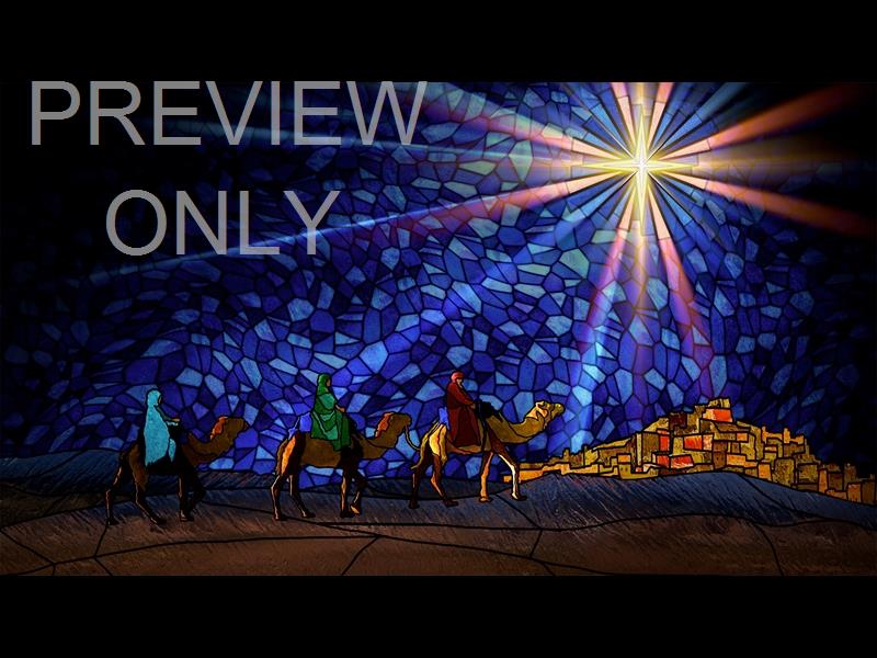 Christmas Stained Glass 2 Still