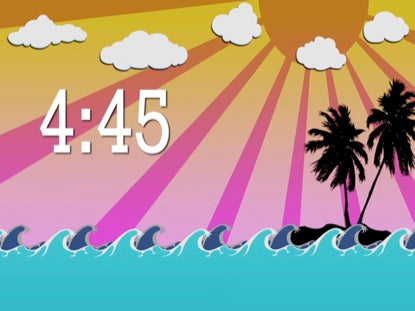 Surf Countdown 5 Min