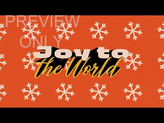 Geo Christmas Joy To The World Still