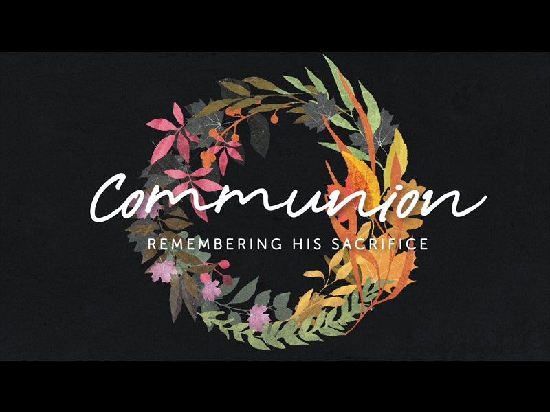 Autumn Wreath Communion