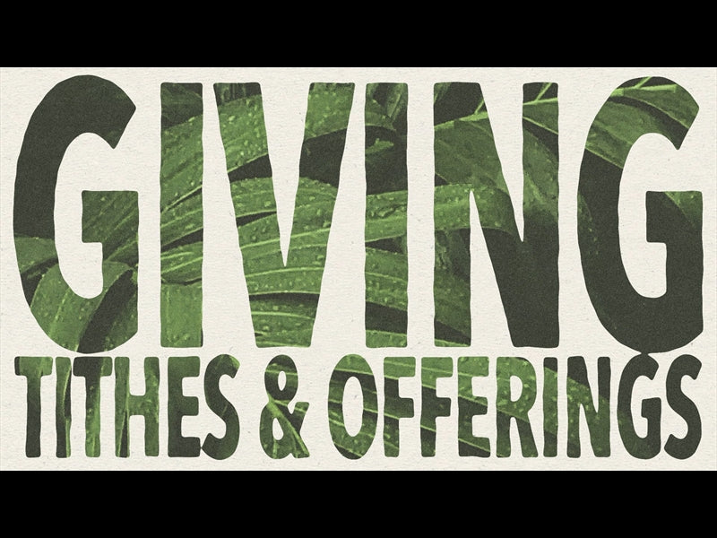 Hosanna Giving