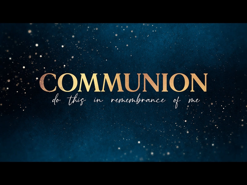 Christmas Shimmer Communion