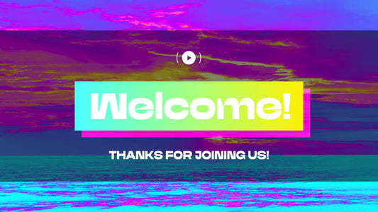 Electric Sunset Welcome Stream