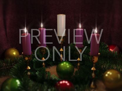 Advent Candles Four