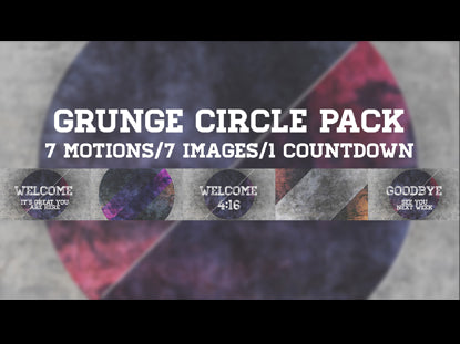 Grunge Circle Pack