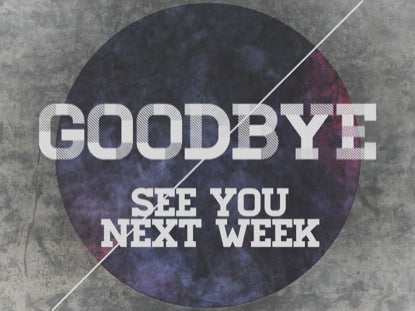 Grunge Circle Goodbye 1