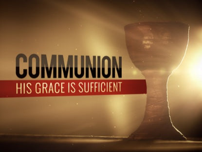 Communion Chalice Text Rays