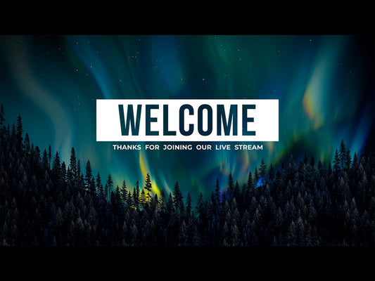 Aurora Glow Stream Welcome