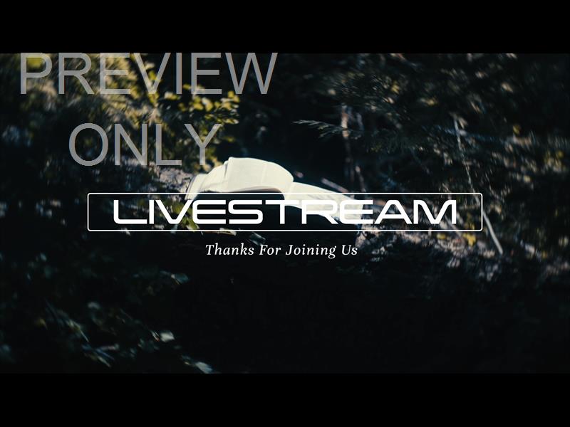 Bible And Crown Livestream Still