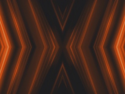 Converging Lights - Orange