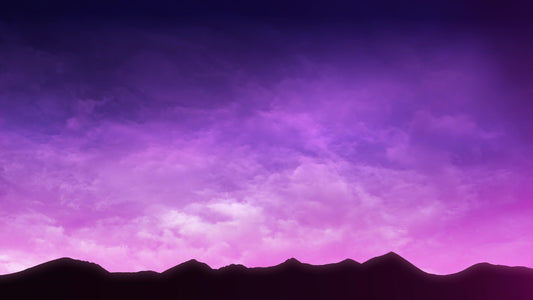 Horizon Crosses Pink Sky No Cross