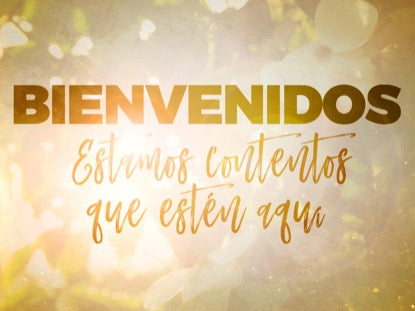 Sunny Days Welcome Motion Spanish