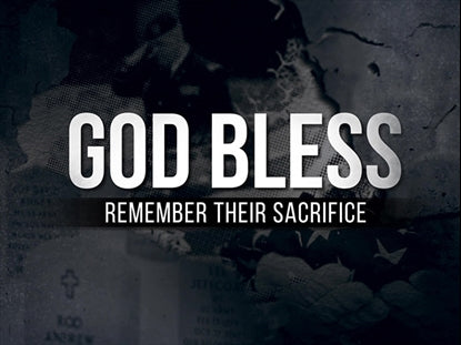 Memorial Day God Bless Loop Vol3