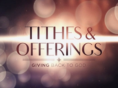 Holiday Bokeh Tithes And Offerings
