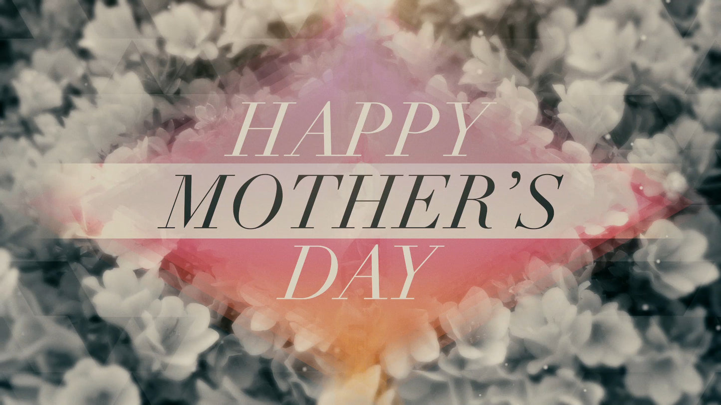 Spring Flower Triangles Mother'S Day 01