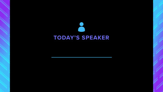 Simple Streaming Speaker Blank Still