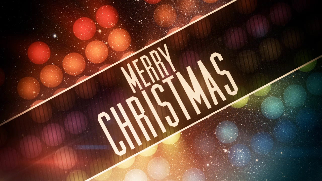 Christmas Lights Merry Christmas Still