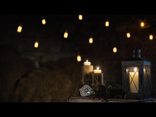 Rustic Christmas Lantern