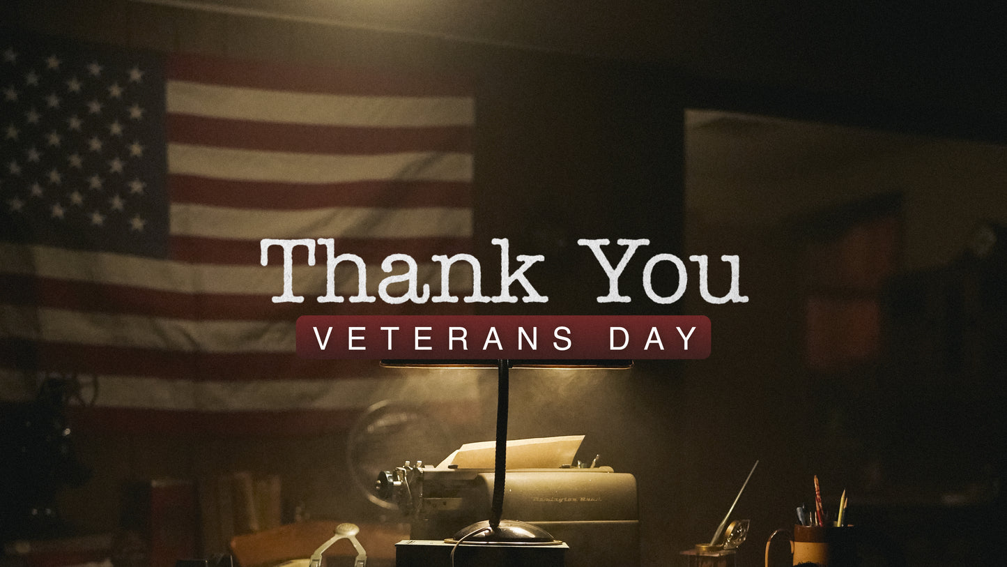 Thank You Veterans Day