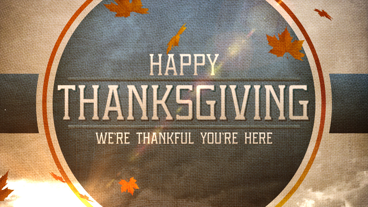 Thanksgiving Praise Title Still