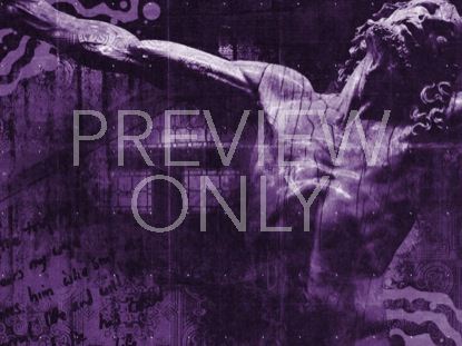 Jesus Passion Purple Still