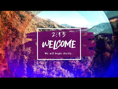 Autumn Leaves Vibrant Countdown