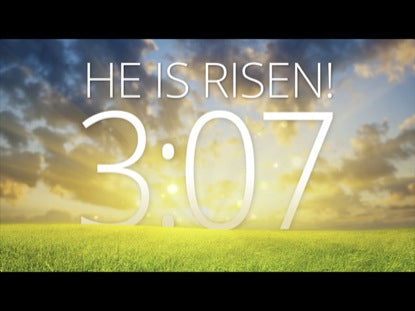 Easter Sunrise Countdown