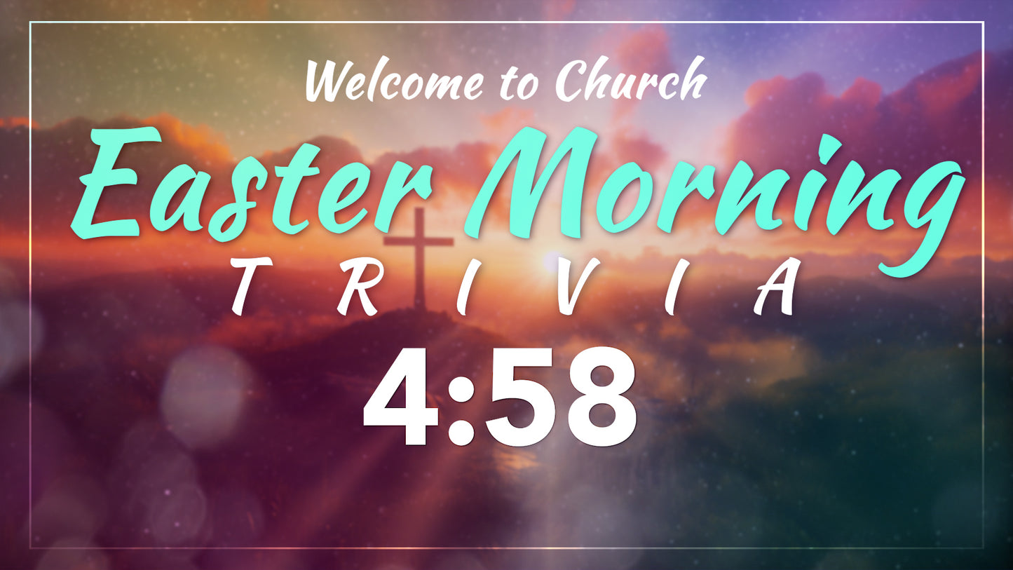 Easter Morning Trivia Countdown