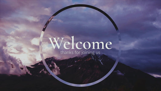 Misty Mountain Welcome Still