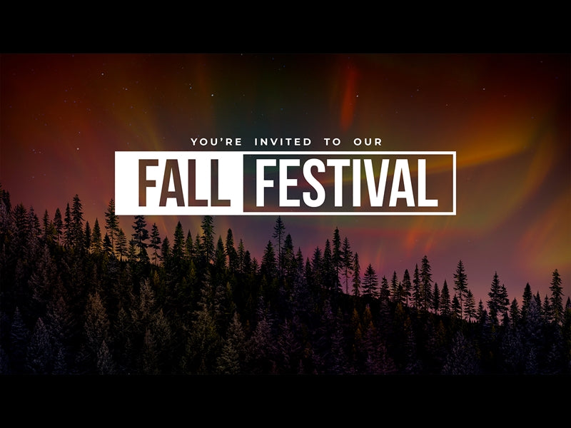 Aurora Glow Fall Festival