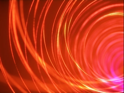 Spiral Orange Bright