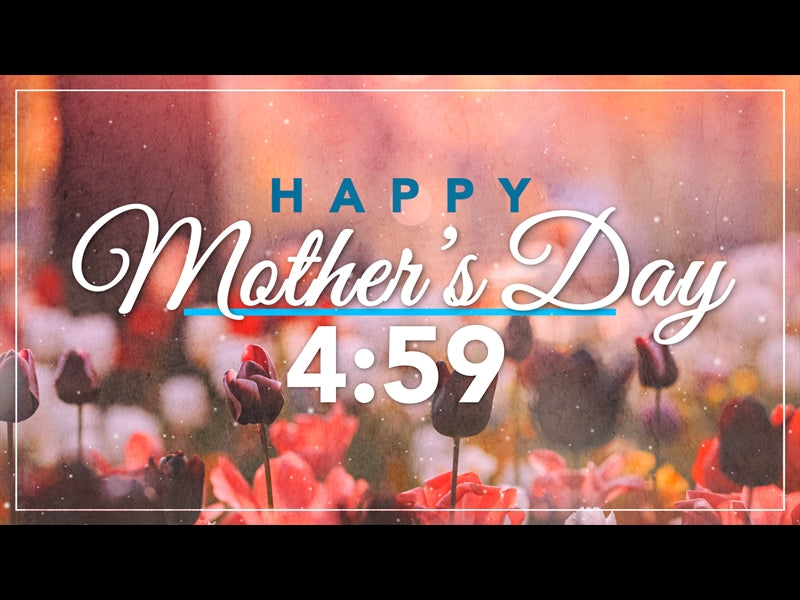 Mother's Day Flower Garden Countdown