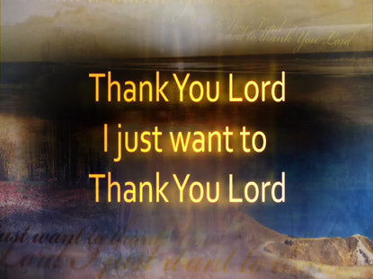 Thank You Lord: Iworship Flexx