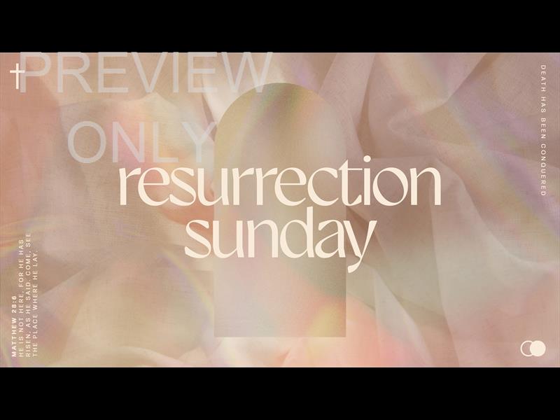Easter Arches Resurrection Sunday