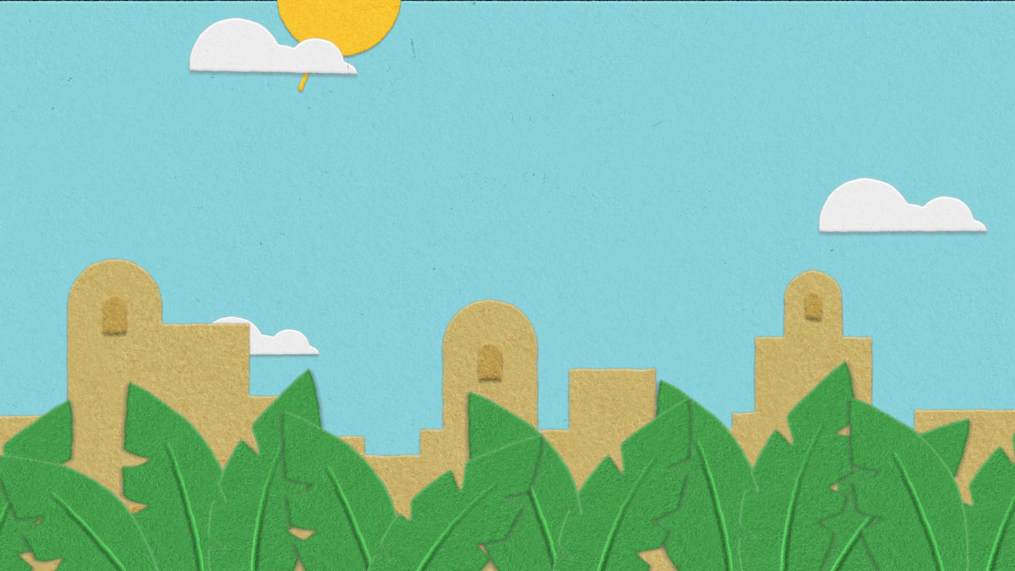 Palm Sunday Flannelgraph Palms