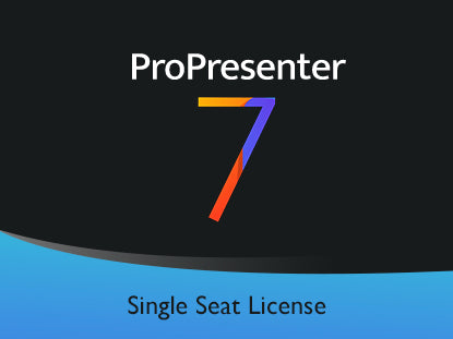 Propresenter 7 Seat License