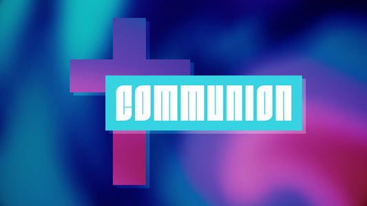 Color Cross Communion Still