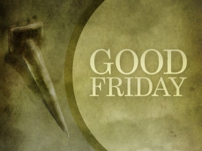 Stained Nail Good Friday