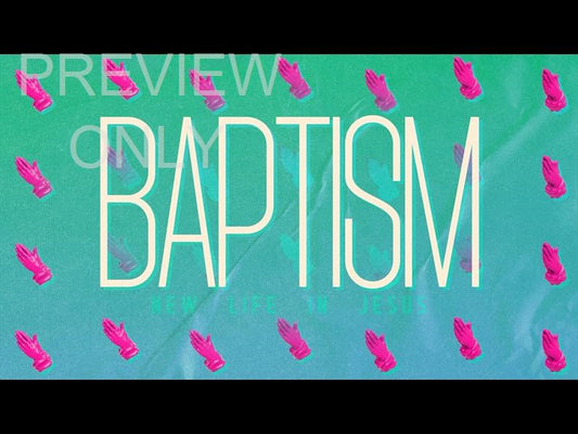 Live Out Loud Baptism Still