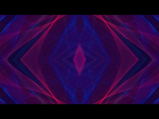 Diffraction Pink Blue Reflected